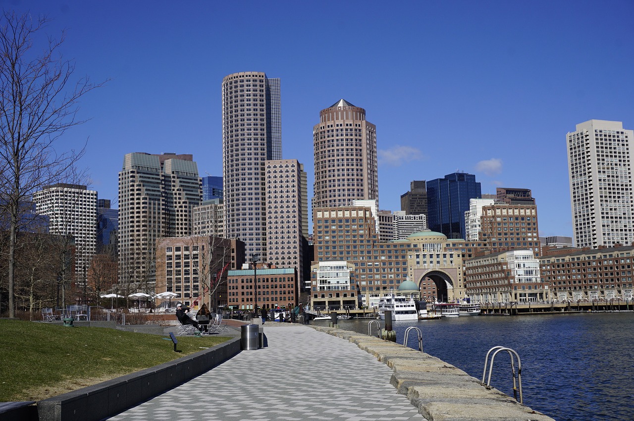 Boston cityscape.