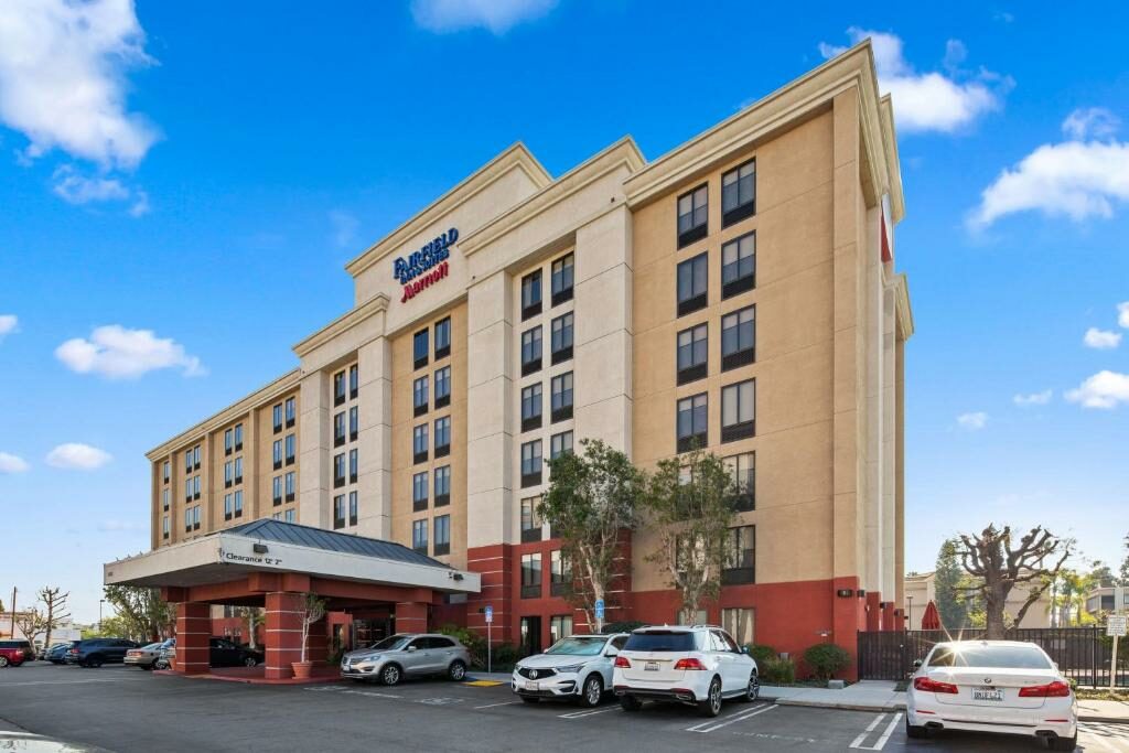 The Fairfield Inn & Suites Anaheim North Buena Park.