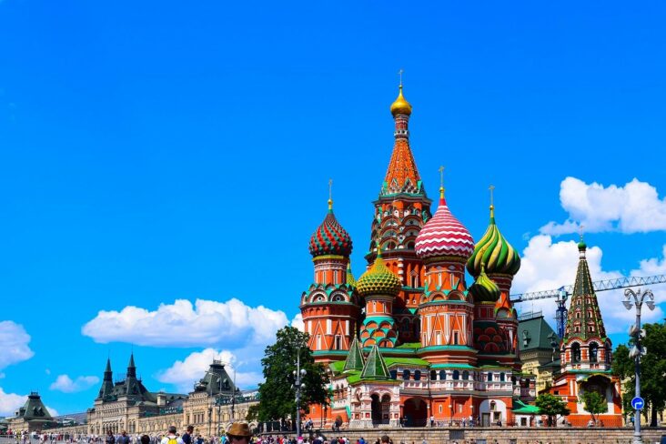 Moskvadakı Müqəddəs Basil Katedrali.