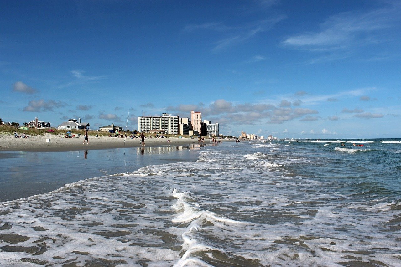 myrtle beach hotels on the beach