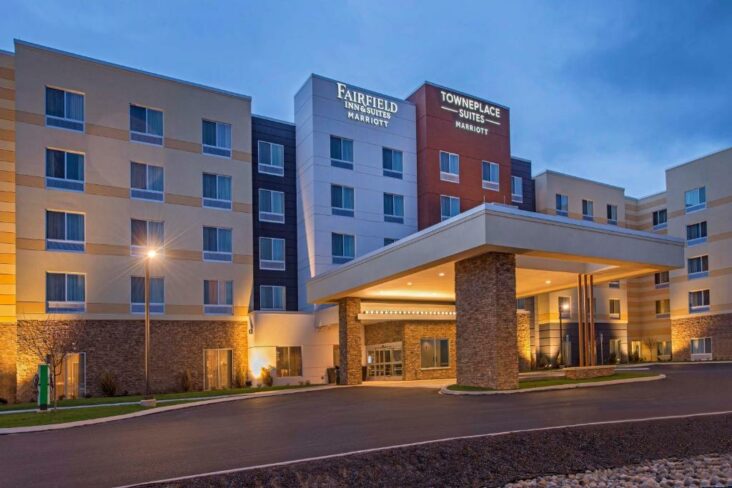The TownePlace Suites by Marriott Altoona, one of the hotels near Altoona Station.