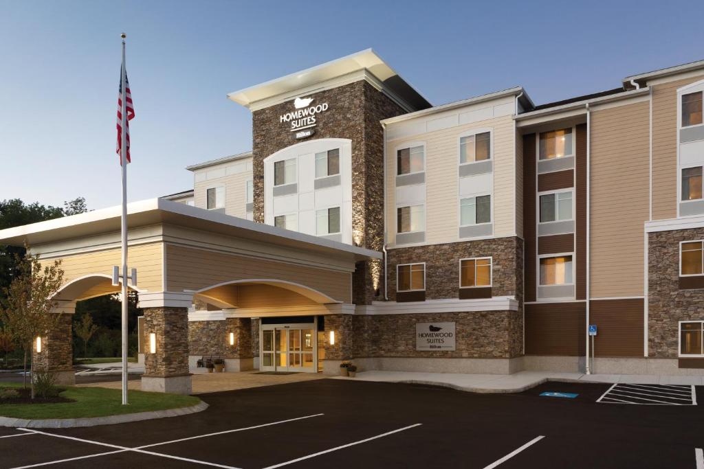 The Homewood Suites by Hilton Augusta, one of the hotels near Augusta Airport in Maine.