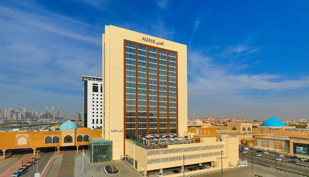 The Avani Ibn Battuta Dubai Hotel, one of the hotels in Discovery Gardens.