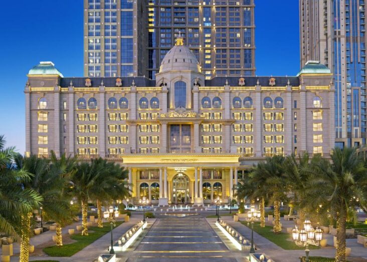 The Habtoor Palace Dubai, one of the hotels in Business Bay.