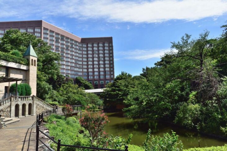 The Hotel Chinzanso Tokyo,, one of the hotels near Waseda University.