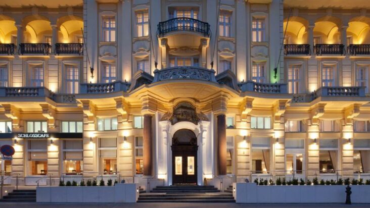 The Austria Trend Parkhotel Schönbrunn Wien, one of many hotels in Vienna, Austria.