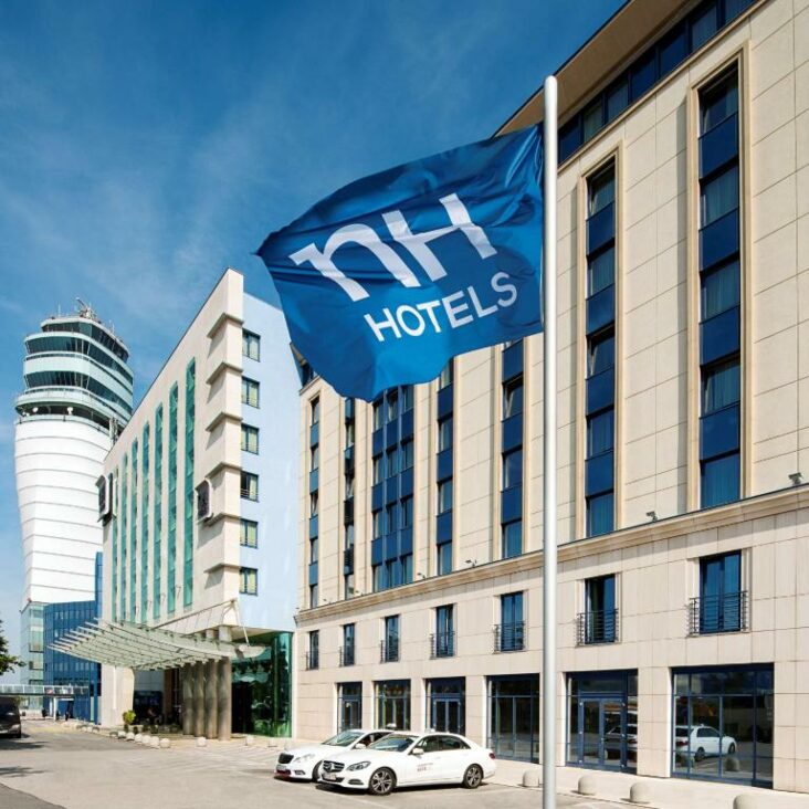 The NH Vienna Airport Conference Center, one of the hotels near Vienna Airport in Austria.