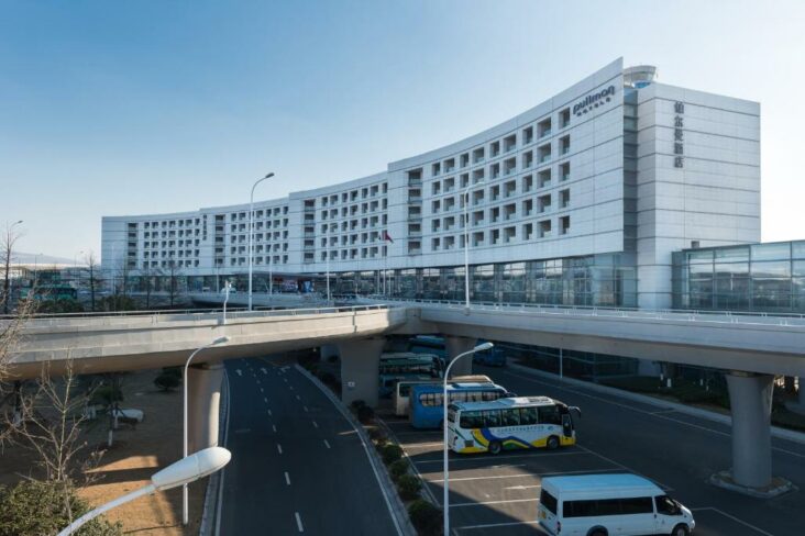 पुलमन नानजिंग लुकाऊ विमानतळ, चीनमधील नानजिंग विमानतळाजवळील हॉटेलपैकी एक.