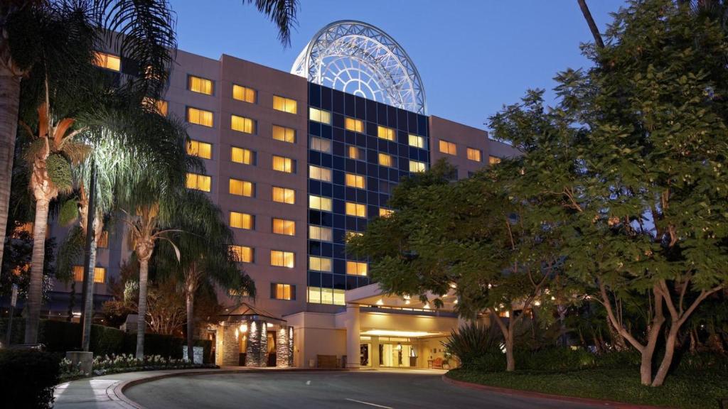 The Sheraton Hotel Fairplex & Conference Center, one of the hotels near the University of La Verne in California.