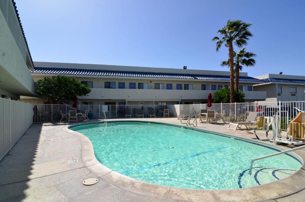 The Motel 6 - North Palm Springs, CA, one of the hotels near Palm Springs Station.