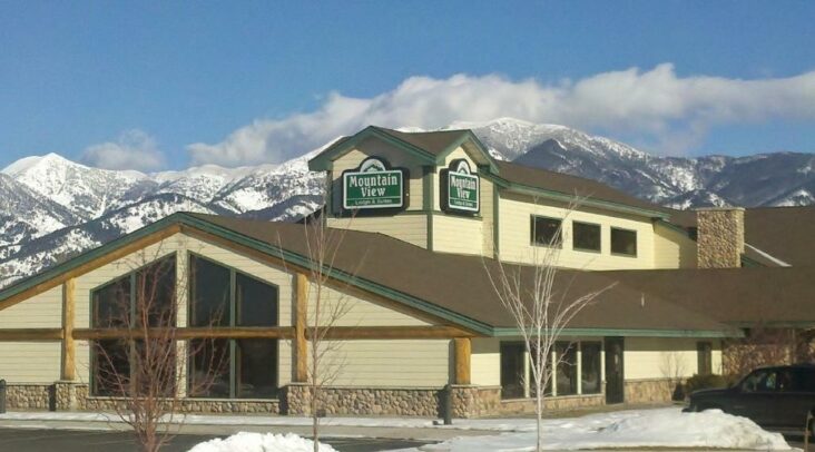 The MountainView Lodge and Suites، یکی از هتل های متعدد در بوزمن، مونتانا.