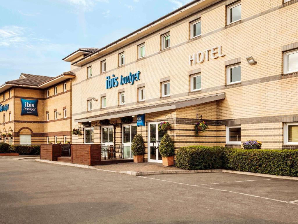 The ibis Budget London Barking, one of the hotels near East Ham Statiion in London, England.