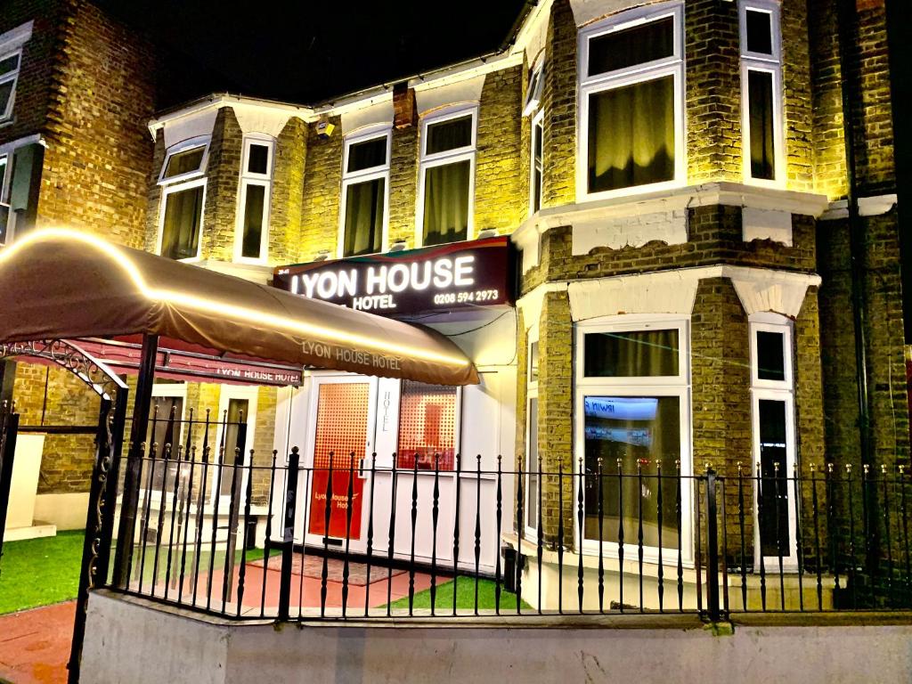 The Lyon House Hotel, one of the hotels near Barking Station in London, England.