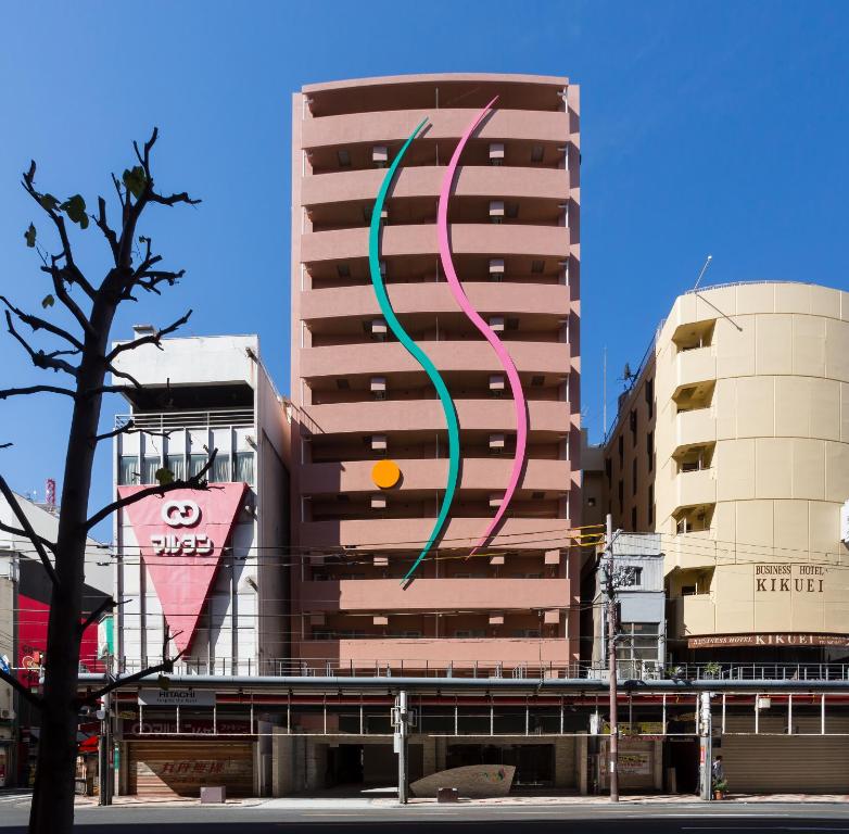 The Sarasa Hotel Namba, one of many hotels in Osaka, Japan.