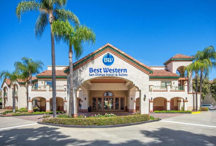 The Best Western San Dimas Hotel & Suites, one of several hotels in San Dimas, CA.