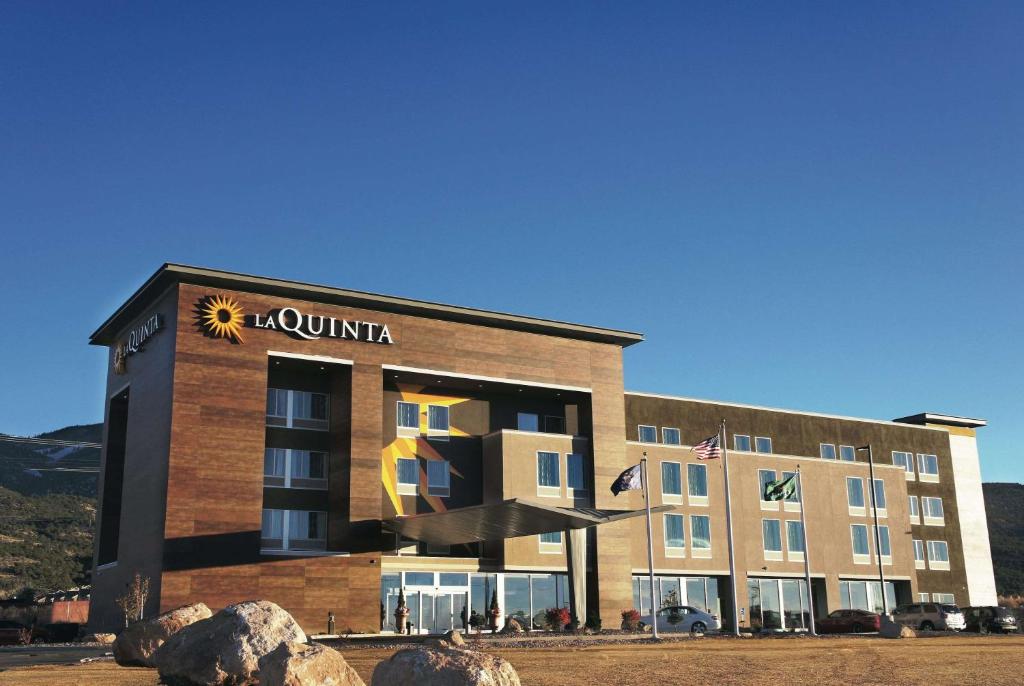 The La Quinta by Wyndham Cedar City, one of numerous hotels in Cedar City, Utah.