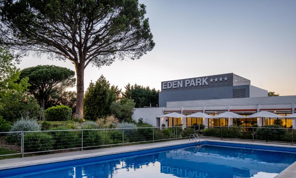 The Hotel Eden Park, one of several hotels near Girona - Costa Brava Airport in Spain.