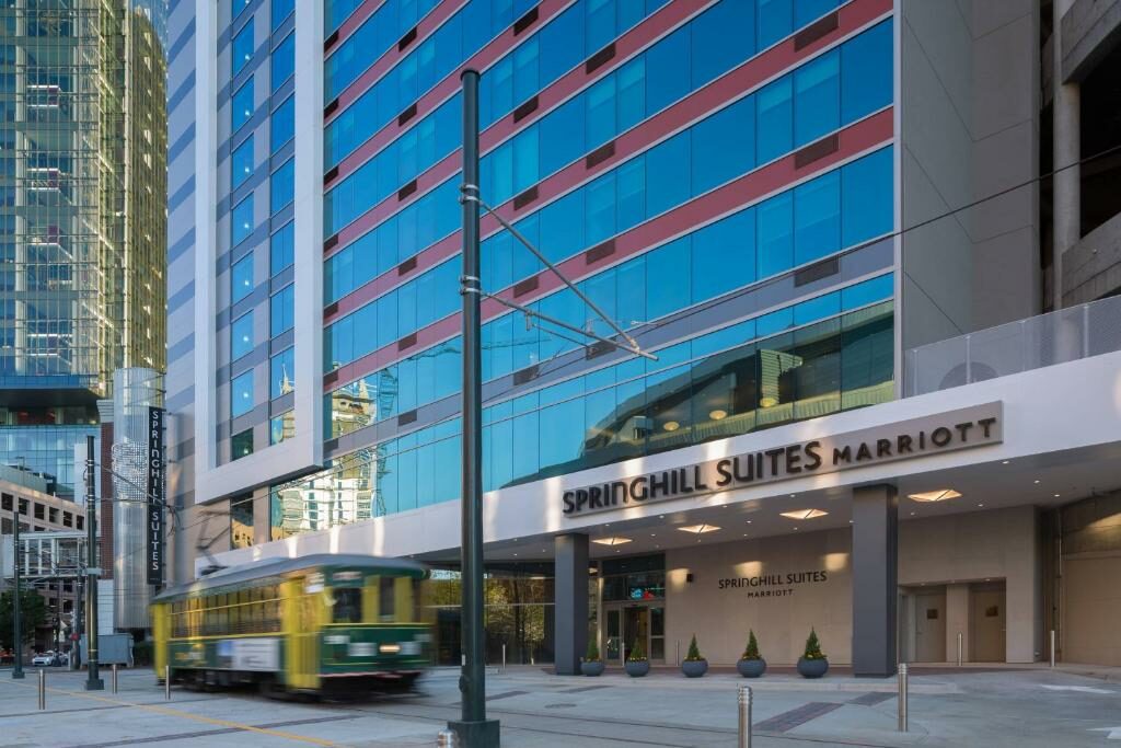 The SpringHill Suites by Marriott Charlotte City Center.