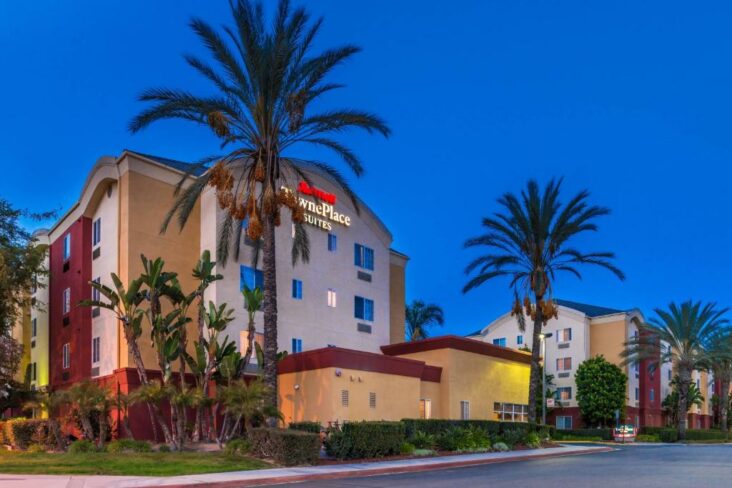 The TownePlace Suites by Marriott Anaheim Maingate is one of several hotels near Angel Stadium.