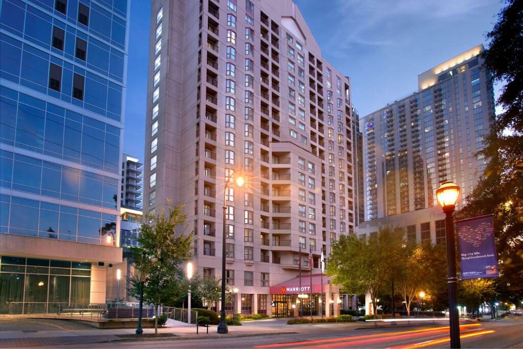 The Atlanta Marriott Suites Midtown.