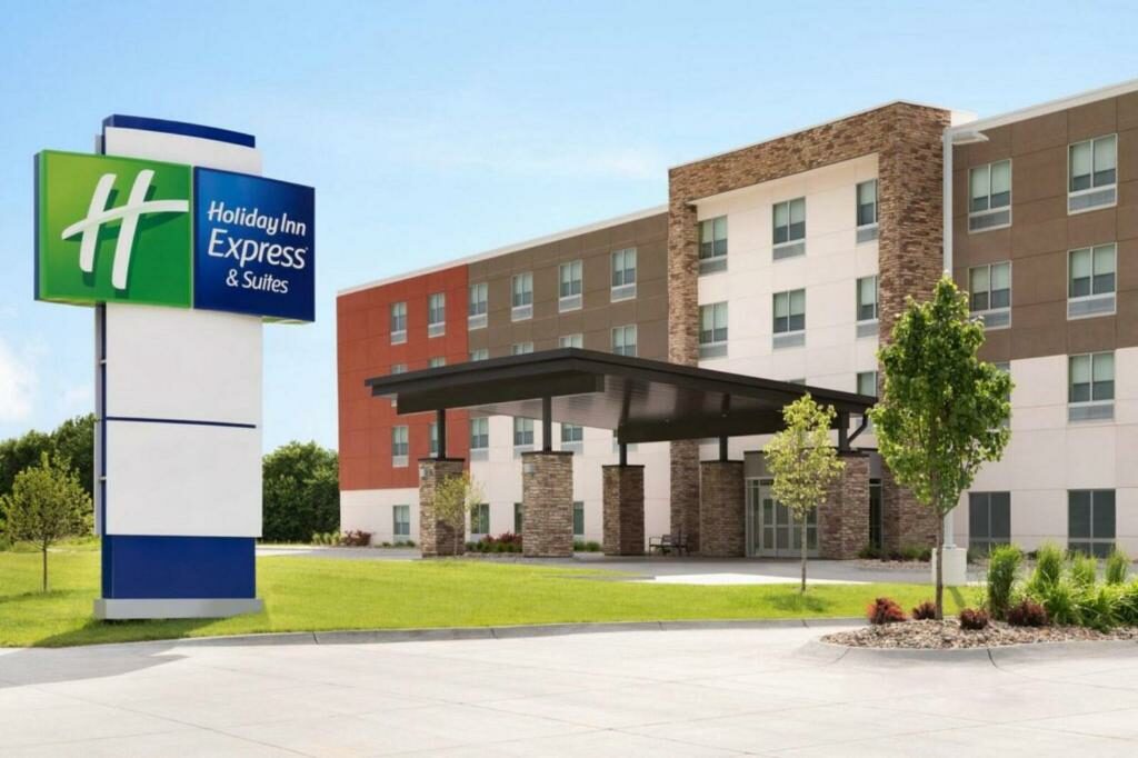 The Holiday Inn Express & Suites Charlottesville.