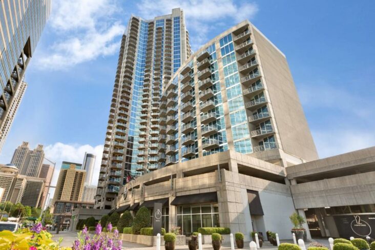 The Twelve Downtown is one of a number of Atlanta hotels with balcony rooms.