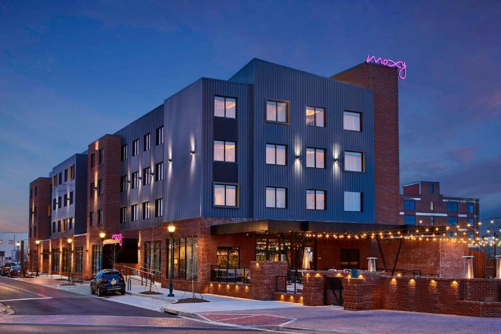 The Moxy Chattanooga Downtown.