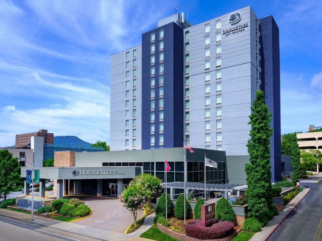 The DoubleTree by Hilton Hotel Chattanooga Downtown.