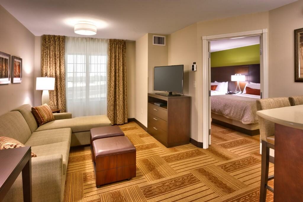 A suite at the Staybridge Suites Cheyenne.