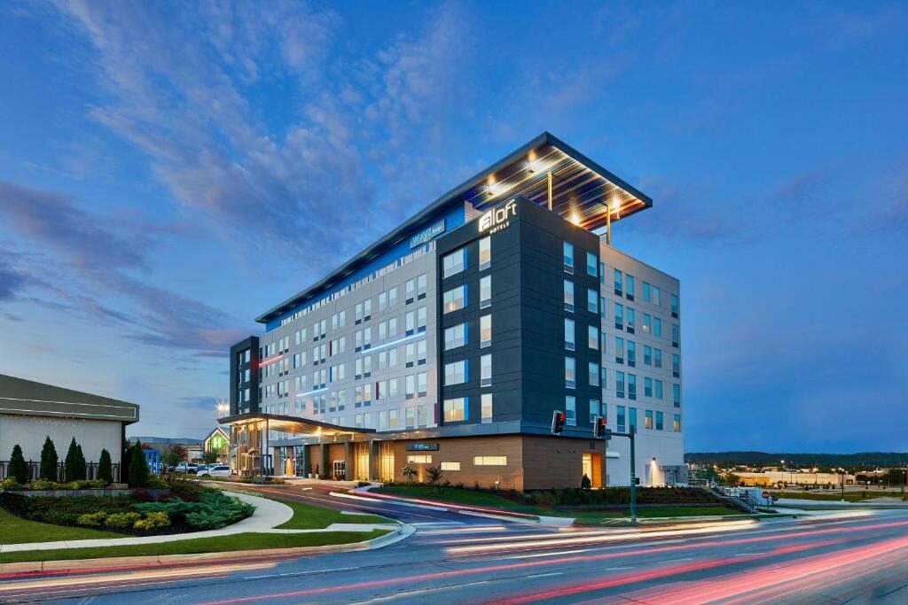 The Aloft Chattanooga Hamilton Place.