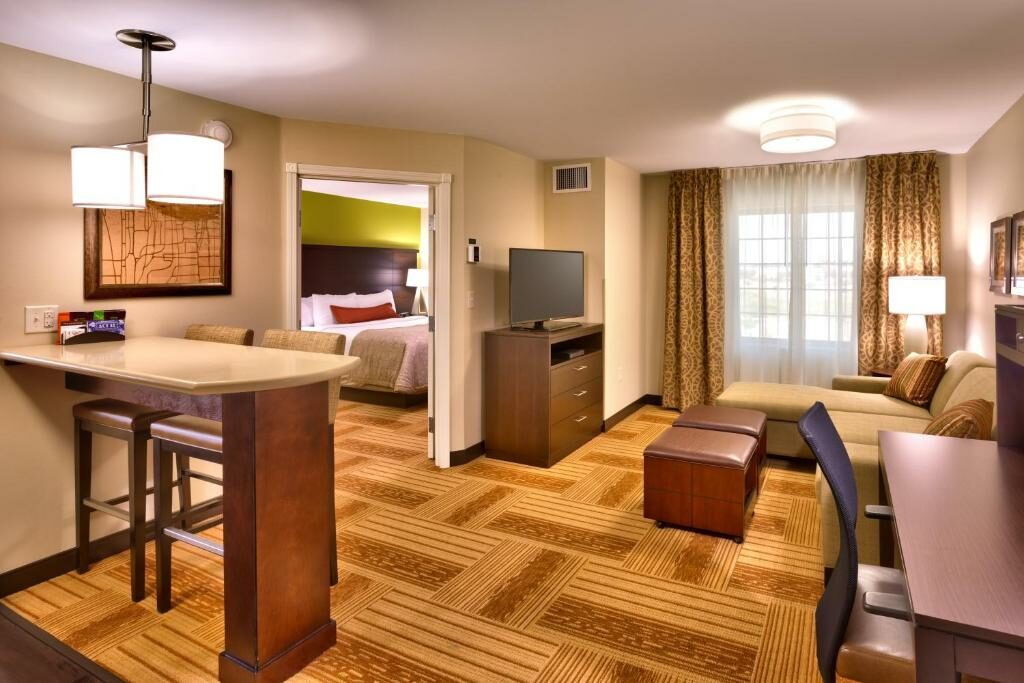 A suite at the Staybridge Suites Cheyenne.