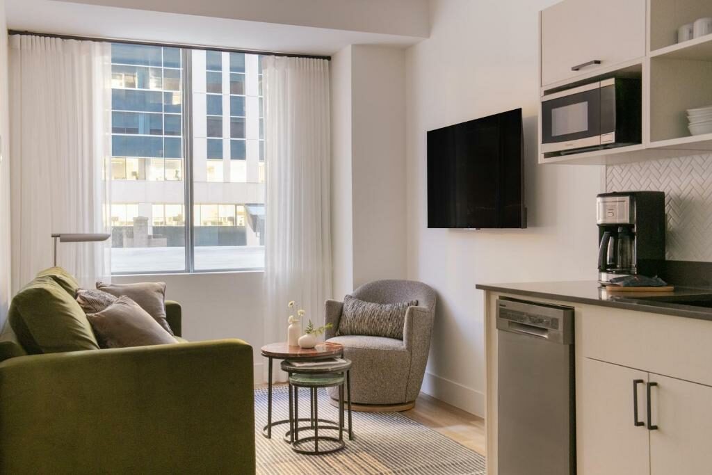 An apartment at the Sonder Rideau.