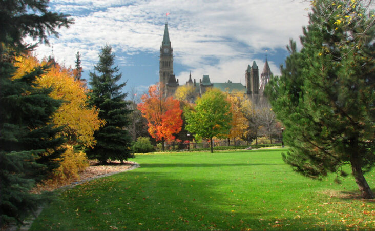 Major's Hill Park in Ottawa