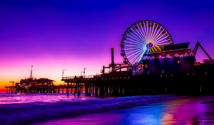 Pacific Park on the Santa Monica Pier.