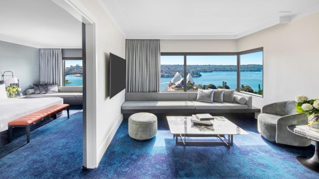 A suite at the InterContinental Sydney.